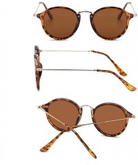 Round 2018 New Arrival Round Sunglasses Retro Men Women Brand Designer Vintage Coating Mirrored Oculos De Sol UV400 - CT1985K...