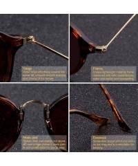 Round 2018 New Arrival Round Sunglasses Retro Men Women Brand Designer Vintage Coating Mirrored Oculos De Sol UV400 - CT1985K...