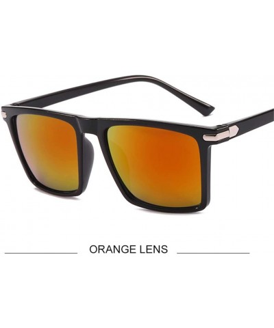 Oversized Fashion Men Cool Square Sunglasses Driving UV Protection Sun Glasses Women - C7 - CT194OUEYXY $45.08