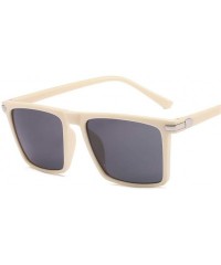 Oversized Fashion Men Cool Square Sunglasses Driving UV Protection Sun Glasses Women - C7 - CT194OUEYXY $26.69