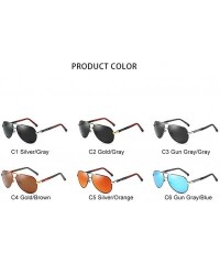 Goggle Polarized Sunglasses Men Driving Coating Fishing Driving Eyewear Male Goggles UV400 - C1198O2G2MW $13.68