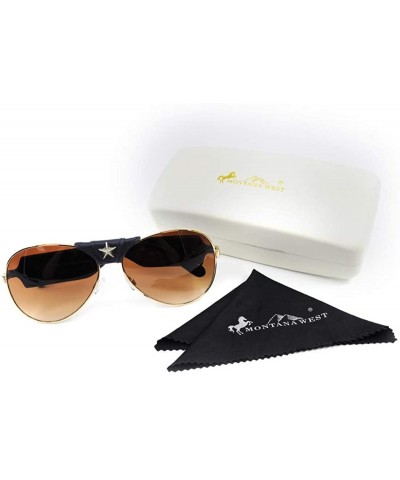 Square Women Sunglasses UV 400 Western Floral Concho Bling Bling Collection Ladies Sunglasses - C219CS2DI7N $19.36