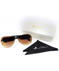 Square Women Sunglasses UV 400 Western Floral Concho Bling Bling Collection Ladies Sunglasses - C219CS2DI7N $19.36