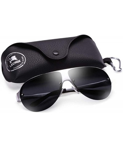 Rectangular Polarized Sunglasses for Men Driving Mens Sunglasses Rectangular Vintage Sun Glasses For Men/Women - CE18T443Y64 ...