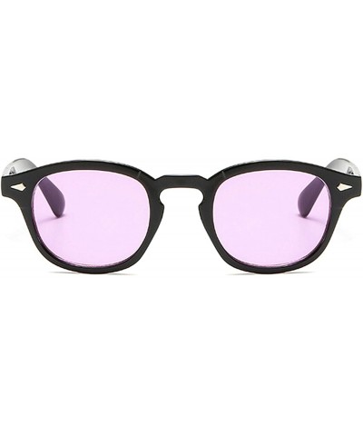 Sport Classic Retro Designer Style Sunglasses for Men or Women AC PC UV400 Sunglasses - Purple - CK18T2WUIOI $15.08