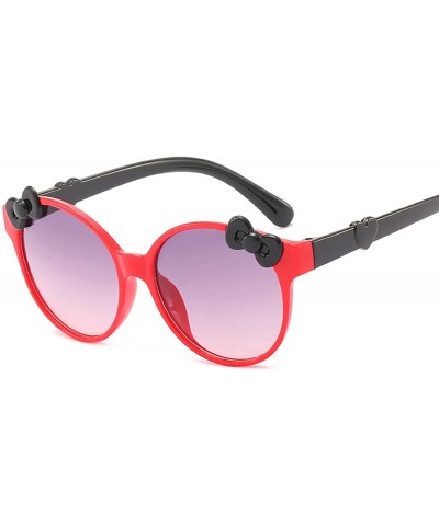 Sport Retro Classic Bow Sunglasses for Women PC Resin UV400 Sunglasses - Style-c2 - CT18SASRZ60 $28.33