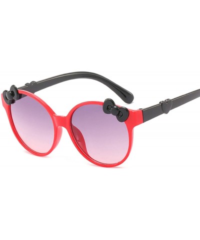 Sport Retro Classic Bow Sunglasses for Women PC Resin UV400 Sunglasses - Style-c2 - CT18SASRZ60 $14.16