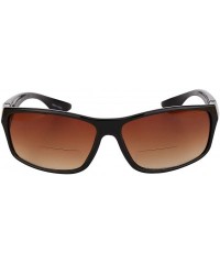 Wrap The Driver" 2 Pair of Bifocal Sunglasses Featuring High Definition Amber Lenses - Black/Tortoise - CT187ZGIT7X $38.84