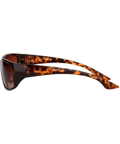 Wrap The Driver" 2 Pair of Bifocal Sunglasses Featuring High Definition Amber Lenses - Black/Tortoise - CT187ZGIT7X $37.81