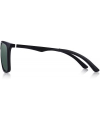 Rectangular Polarized Sunglasses for Men Aluminum Mens Sunglasses- Driving Rectangular Sun Glasses For Men/Women - G15 - C418...