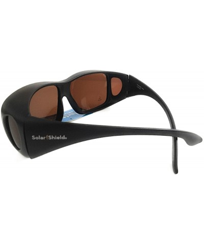 Square Fit Over Your RX Glasses Large Polarized Sunglasses (1691) + Free Bonus Cleaning Cloth - C018DA5CI8O $12.45