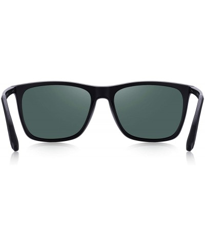 Rectangular Polarized Sunglasses for Men Aluminum Mens Sunglasses- Driving Rectangular Sun Glasses For Men/Women - G15 - C418...