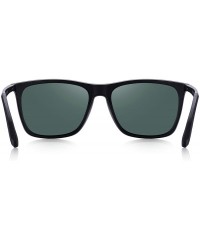 Rectangular Polarized Sunglasses for Men Aluminum Mens Sunglasses- Driving Rectangular Sun Glasses For Men/Women - G15 - C418...
