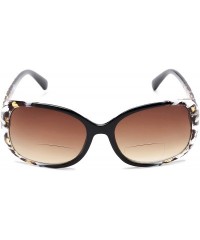 Square Readers.com Sun Reader The Cassia Bifocal Reading Sunglasses Plastic Square Style for Women - CL182A96E6X $20.48