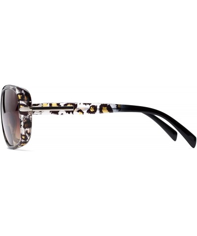 Square Readers.com Sun Reader The Cassia Bifocal Reading Sunglasses Plastic Square Style for Women - CL182A96E6X $20.48