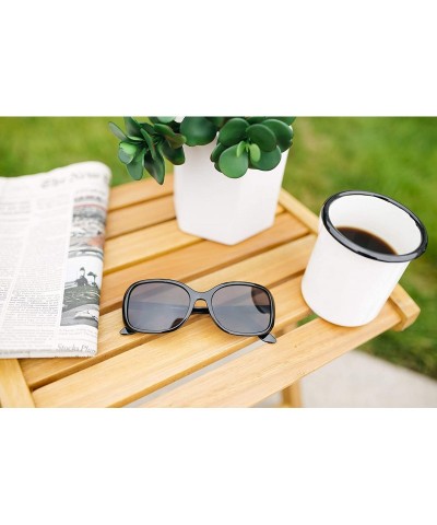 Square Readers.com Sun Reader The Cassia Bifocal Reading Sunglasses Plastic Square Style for Women - CL182A96E6X $20.48