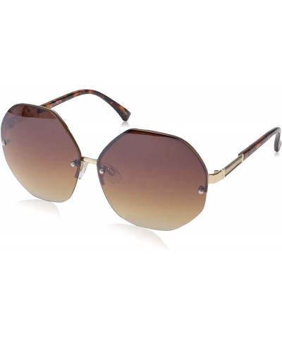 Square Non Polarized Iridium Sunglasses Tortoise - Gold & Tortoise - CN18O36ZMZC $29.02