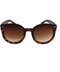 Round Addison - Classic Large Round Sunglasses - Tortoise - CF196ROQHQ4 $11.26