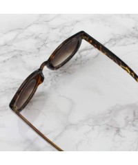 Round Addison - Classic Large Round Sunglasses - Tortoise - CF196ROQHQ4 $11.26