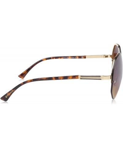 Square Non Polarized Iridium Sunglasses Tortoise - Gold & Tortoise - CN18O36ZMZC $73.51