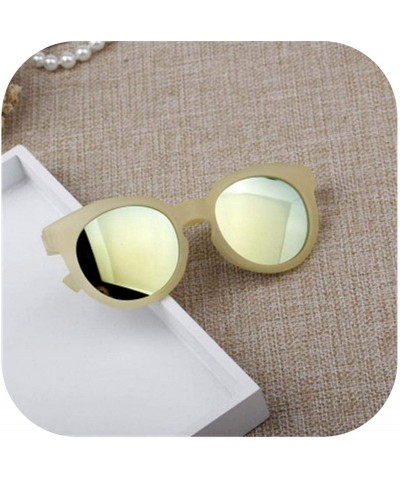 Goggle 2018 New Kids Sunglasses Grils Lovely Baby Children Glasses Sun Boys Gafas De Sol UV400 - Yellow - C2197A2D3OZ $33.66