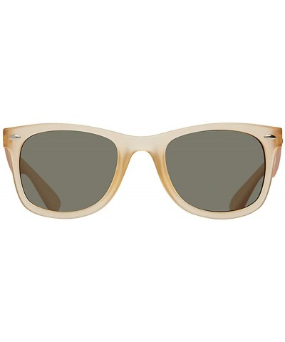 Sport Plimsoul Sunglasses - Cream Soda Satin - CY18Z6RWY04 $37.40