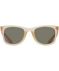 Sport Plimsoul Sunglasses - Cream Soda Satin - CY18Z6RWY04 $37.40