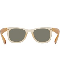 Sport Plimsoul Sunglasses - Cream Soda Satin - CY18Z6RWY04 $37.40