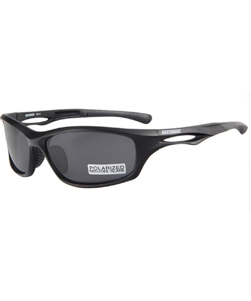 Sport Pro Sports Sunglasses Light- Flexible 100% UV Protection - Black - C618E6Q9S9E $13.97