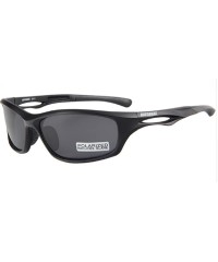 Sport Pro Sports Sunglasses Light- Flexible 100% UV Protection - Black - C618E6Q9S9E $13.97