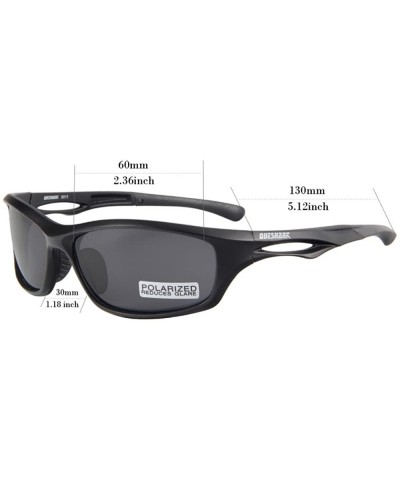 Sport Pro Sports Sunglasses Light- Flexible 100% UV Protection - Black - C618E6Q9S9E $13.97