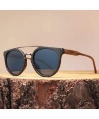 Goggle New Design Vintage Acetate Wood Sunglasses Men/Women - C82 - CX197Y824W9 $52.34