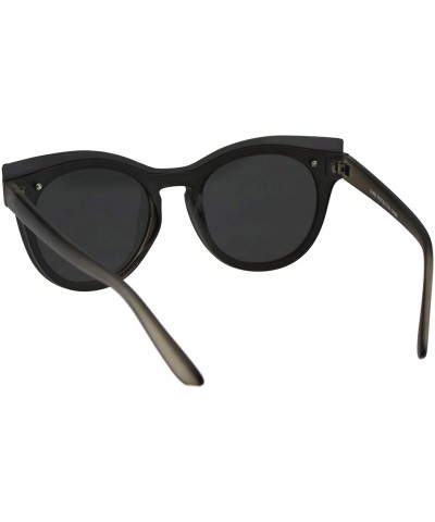 Butterfly Womens Fashion Sunglasses Unique Layered Lens & Frame UV 400 - Grey - C518KOCW7CG $9.36