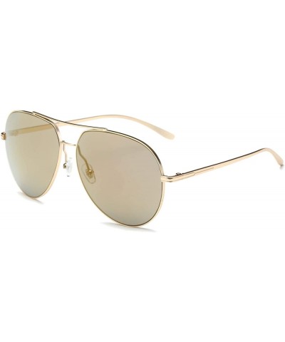 Aviator With Jules you have an aviator type Sunglasses - Amber - CH18WSEM04H $38.02