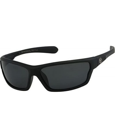 Sport Polarized 2 & 3 Pack Sunglasses - 2 Pack 1- Black Matte & 1- Grey - CA195632UD7 $30.97