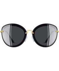 Cat Eye Fashion Ladies Cat Eye Sunglasses Women Oculos Gafas Metal Legs Polarized Sunglasses - C2 - CB18RYCWKRG $19.20