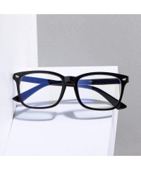 Aviator Various Blue Light Blocking Glasses Square Nerd Eyeglasses Frame Anti Blue Ray Computer Game Glasses - CQ18Y8UG0KQ $1...
