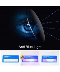 Aviator Various Blue Light Blocking Glasses Square Nerd Eyeglasses Frame Anti Blue Ray Computer Game Glasses - CQ18Y8UG0KQ $1...