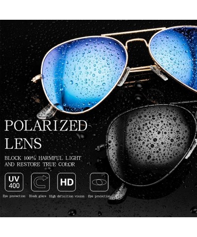 Semi-rimless Unisex Polarized Sunglasses for Men and Women Brand Designer Classic Sun glasses UV400 Protection - 410959 - CF1...