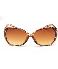 Oversized Luxury Women Polarized Sunglasses Retro Eyewear Oversized Goggles Shades Eyeglasses Decoration - B - C0196ZC45DA $1...