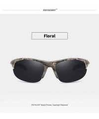 Sport Polarized Sport Sunglasses for Men Women Cycling Baseball Driving Fishing Running Golf - Floral - C6193XLCGG0 $15.32