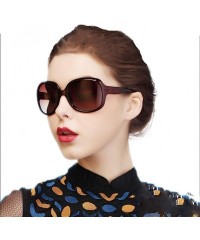 Oval Sunglasses Women Oval Shape Fashion Sunglaasses Women Sunglasses Girls - Leopard - CC18WZSEZS4 $19.54