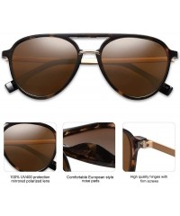 Oversized Oversized Polarized Sunglasses for Women Men Aviator Ladies Shades SJ2078 - CV18AIZSKIM $18.98