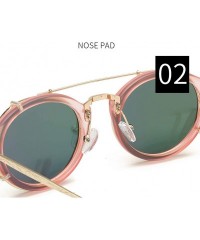 Rimless Luxury Sunglasses Metal Frame-Classic Matte Shade Glasses-Polarized Unisex - C - C2190O2Z9II $41.91