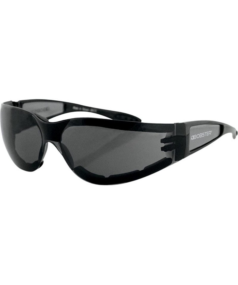 Goggle Shield II Adult Frameless Designer Sunglasses - Black/Smoke / One Size Fits All - CK1156U6BI1 $30.22
