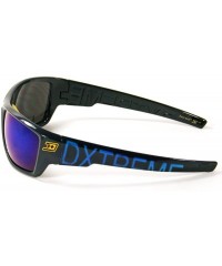 Sport Comfort Fit Cycling Hiking Fishing Running Racing Sports Sunglasses SS5300 - Blue - CD11GGMJDWJ $8.17