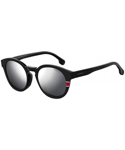 Sport 184/F/S Sunglasses CA184FS-0003-T4-5122 - Matte Black Frame- Silver Mirror Lenses- Lens - CZ18IH2TSYU $42.33