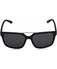 Sport Men's An4231 Petrolhead Square Sunglasses - Matte Black/Grey - CD12N13K05V $48.07