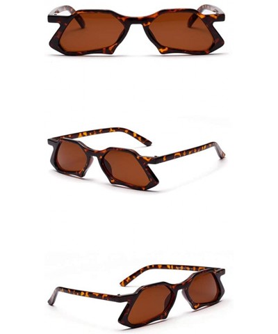 Rimless Women Frame Sunglasses Oversized Eye Retro Eyewear Fashion Radiation Protection Glasses - Multicolor -a - CS18Q5ME3HY...