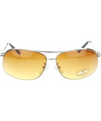 Rectangular HD(High Definition) Lens Sunglasses Narrow Spring Hinge Frame - Silver - CC11TRQ9CV3 $8.13